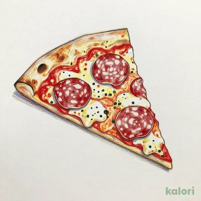 Sicilian Style Pizza (Hand Tossed Crust, 1 Slice)