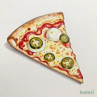 スパイシー辛ペーニョ(たっぷりチーズクラスト・1ピース)