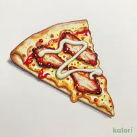 Teriyaki Mayo Chicken Tartar (Extra Cheese Crust, 1 Slice)