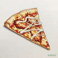 Teriyaki Mayo Chicken Tartar (Cheesy Roll, 1 Slice)