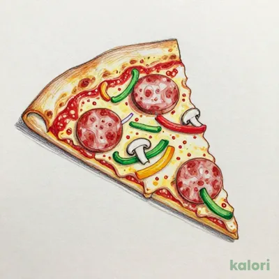 Deluxe (Sausage Crust, 1 Slice)