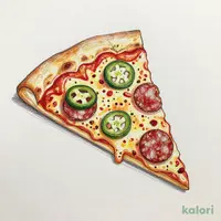 ハラペーニョチリサルサ(あらびきソーセージクラスト・1ピース)