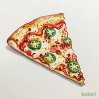 ハラペーニョチリサルサ（ふっくら鉄鍋パンピザ・1ピース）