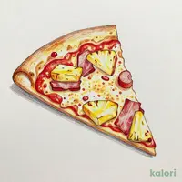 Hawaiian (Sausage Crust, 1 Slice)