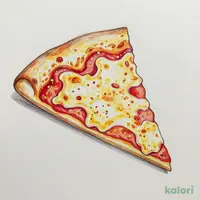 Basic Pizza (Extra Cheese Crust, 1 Slice)