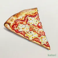Basic Pizza (Pan Crust, 1 Slice)