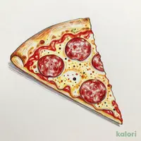Pepperoni Classic (Sausage Crust, 1 Slice)