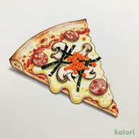 Japanese-Style Mentaiko Carbonara Pizza, Sausage Crust, 1 Slice