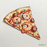 濃厚オマールソースのシーフード(あらびきソーセージクラスト・1ピース)