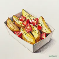 Italian Tomato & Garlic Pizza (Pizza Pote Box)