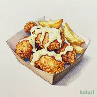 Miyazaki-Style Chicken Nanban with Tartar Sauce Pizza Potato Box