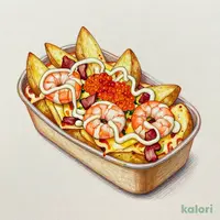 Shrimp Mayo Mentaiko Bacon Pizza Potato Box