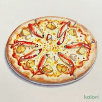 紅ずわい蟹のグラタンピザ（ピザポテBOX）