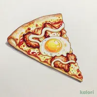 テリマヨ月見ピザ(たっぷりチーズクラスト・1ピース)