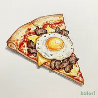 月見プルコギ(たっぷりチーズクラスト・1ピース)
