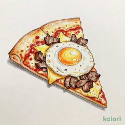 Tsukimi Bulgogi Pizza (Extra Cheese Crust, 1 Slice)