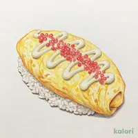 明太マヨネーズオムライス