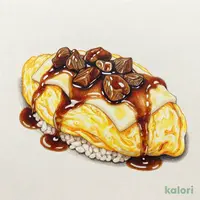 牛すじチーズデミグラスソースオムライス