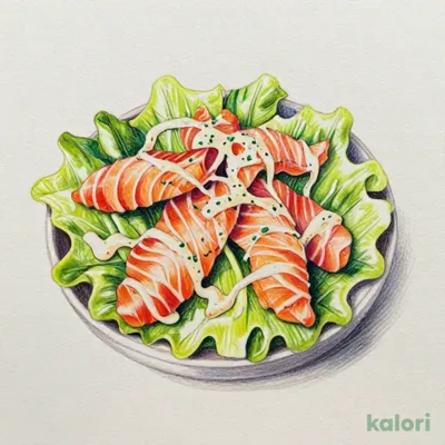 サーモンミニサラダ（カナダ産紅鮭）