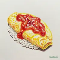 トマトソースオムライス