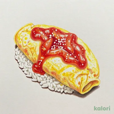トマトソースオムライス