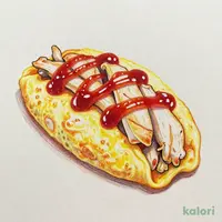 蒸し鶏の糖質OFFケチャップオムレツ
