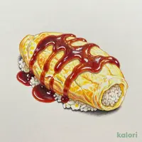 風味豊かなデミグラスソースオムライス