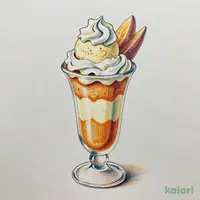 お芋トールパフェ