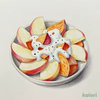 りんごとさつまいものミニサラダ（ヨーグルト和え）