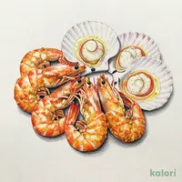 シュリンプフライ＆ホタテフライ