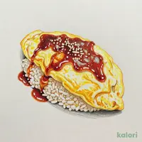 創作オムライス
