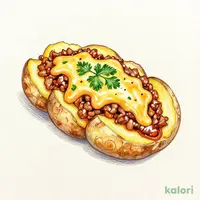Vポテトとチーズのオーブン焼き