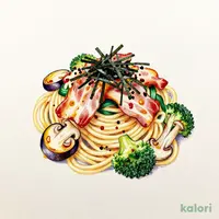 よくばりペペロンチーノしょうゆ