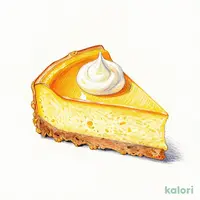 カボチャのチーズケーキ 豆乳クリーム