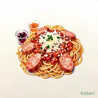 キッズパスタ ナポリタン