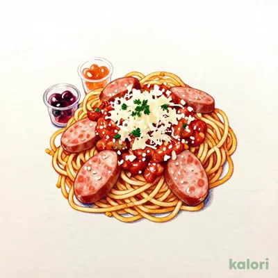 キッズパスタ ナポリタン