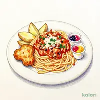 キッズプレート ミートソース