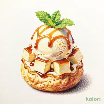 Pop-over Salted Caramel Sundae