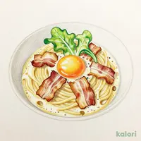 ヨード卵・光のカルボナーラスープ
