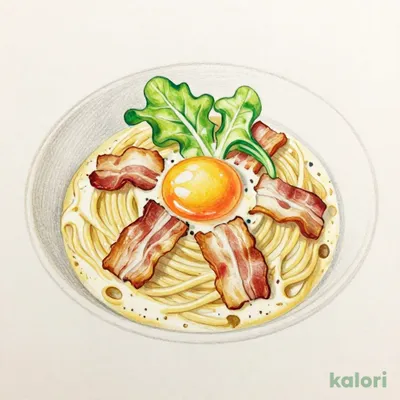 Yodo Egg Carbonara Soup Pasta