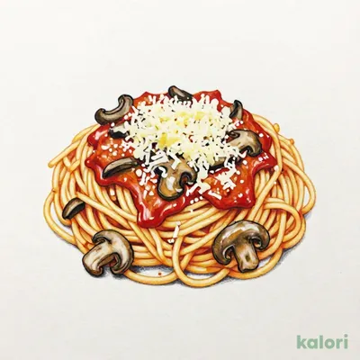 レッジャーノチーズときのこのボロネーゼ