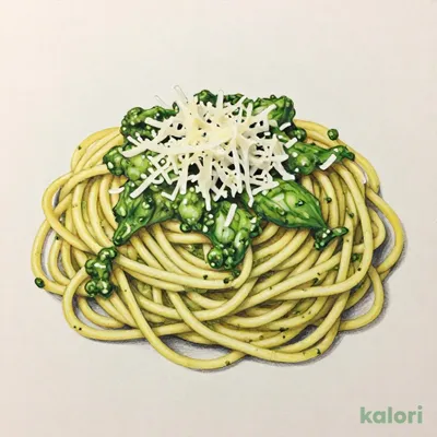 レッジャーノチーズのジェノベーゼ