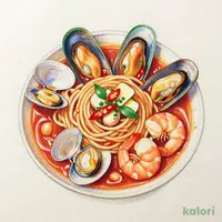 海の幸辛口トマトスープ