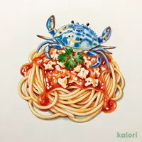 渡り蟹のトマトクリーム