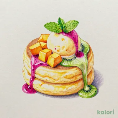 2026 Summer Tropical Souffle Pancakes