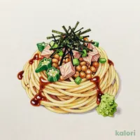 冷製 漬けマグロとネバネバ野菜しょうゆ