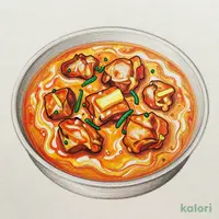 Stock Dish Butter Chicken Curry