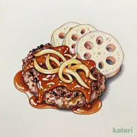 Stock Dish(ストックディッシュ)®玉ねぎソースの和風ハンバーグ