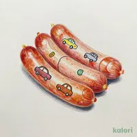 はたらくくるまウインナー