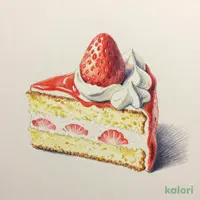いちごミルクのシフォンケーキ
